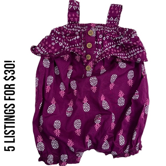 Carter's Other - Carter’s Baby Girl Boho Romper